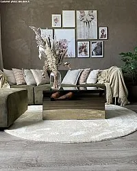 Runda mattor - Aranga Super Soft Fur (beige)