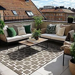 Inomhus- utomhusmatta - Brussels Silver (grå)