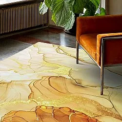 Wiltonmatta - Etienne (beige/guld)