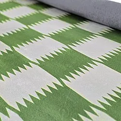 Wiltonmatta - Gobi (grön/vit)
