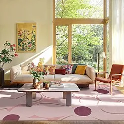 Wiltonmatta - Honfleur (rosa/multi)
