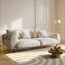 Wiltonmatta - Obidos (beige/vit)