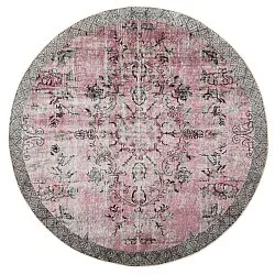 Rund matta - Rosalie (rosa)
