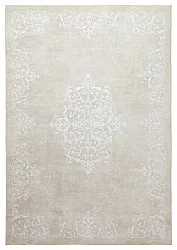 Wiltonmatta - Santi (beige/vit)