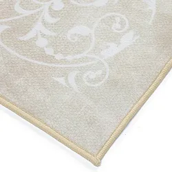 Wiltonmatta - Santi (beige/vit)