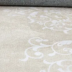 Wiltonmatta - Santi (beige/vit)