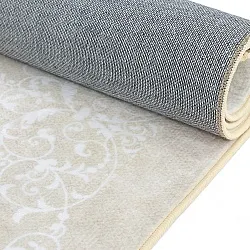 Wiltonmatta - Santi (beige/vit)