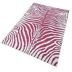 Wiltonmatta - Zebra (rosa)