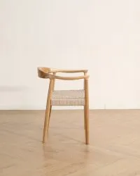 Stol - Ask (natur) - 2 st