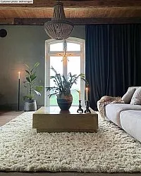 Ullmatta - Aliste Wool Shaggy (alabaster gleam)