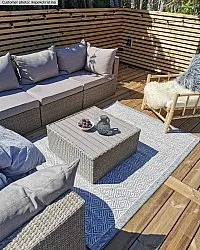 Inomhus- utomhusmatta - Monsaraz (grå)