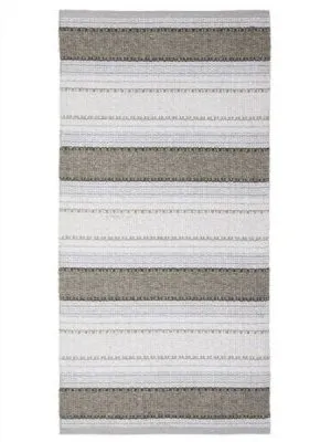 Plast- och garnmattor - Horredsmattan Anna Mix (grafit)