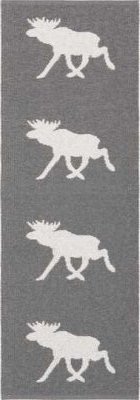 Plastmattor - Horredsmattan Moose (grå)