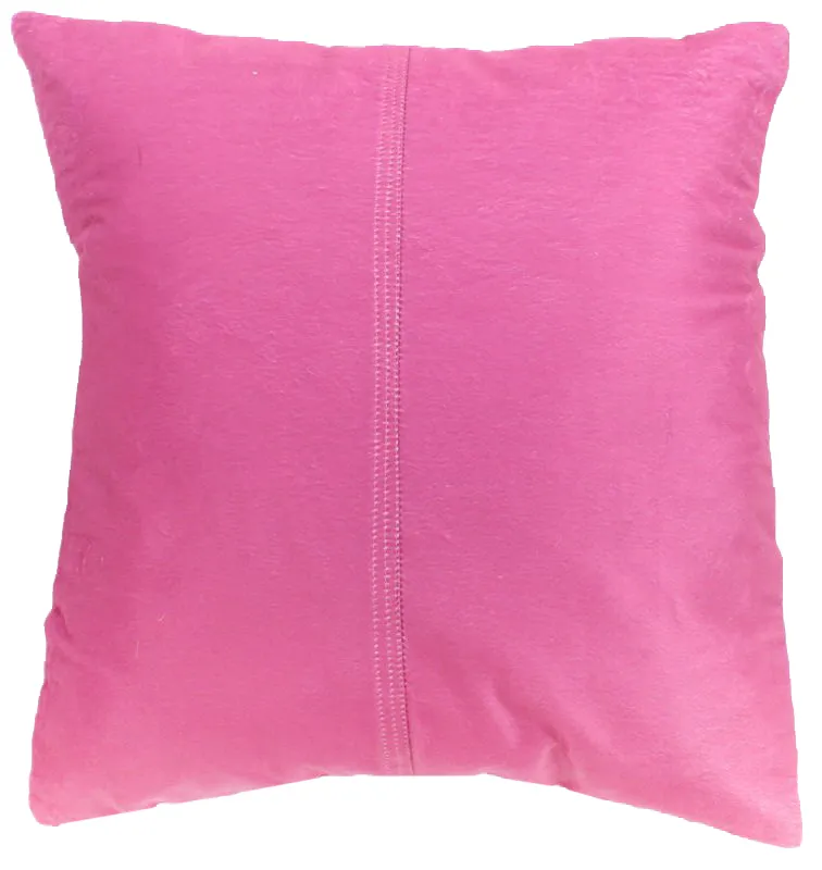 Sammetskudde (rosa) (kuddfodral) 45 x 45 cm