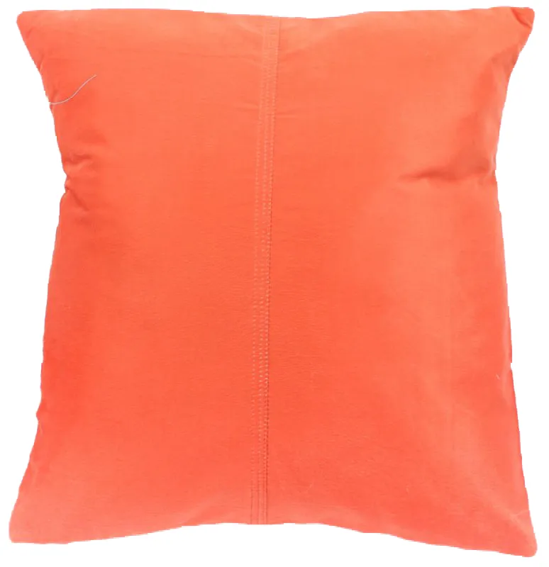 Sammetskudde (orange) (kuddfodral) 45 x 45 cm