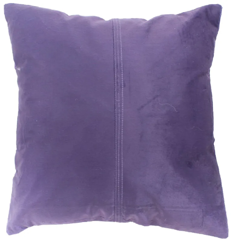 Sammetskudde (lila) (kuddfodral) 45 x 45 cm