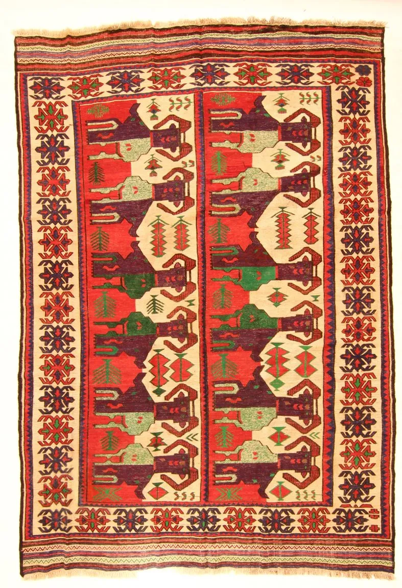 Orientalisk kelimmatta 289 x 200 cm