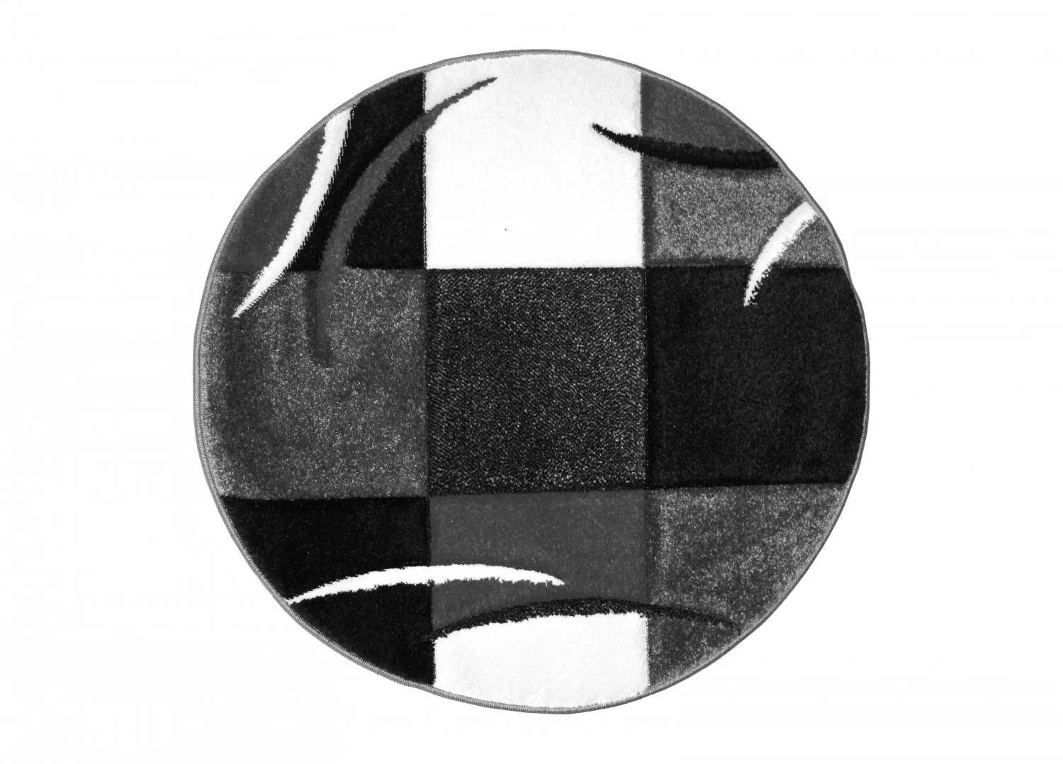 Wiltonmatta - London Patch (svart)