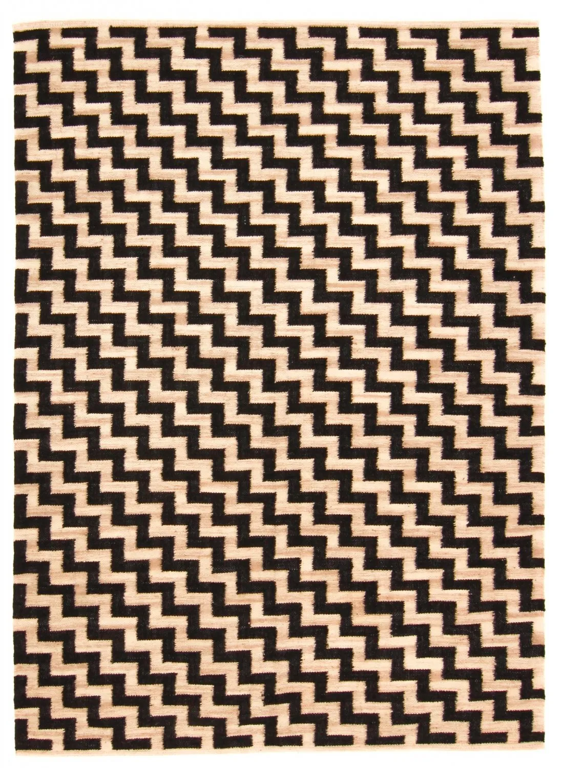 Jutematta - Cabana (beige/svart)
