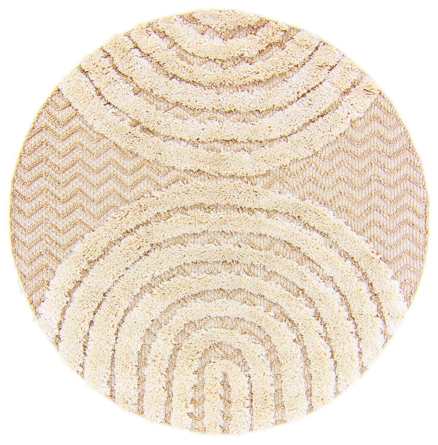 Runda mattor - Ronda (beige)