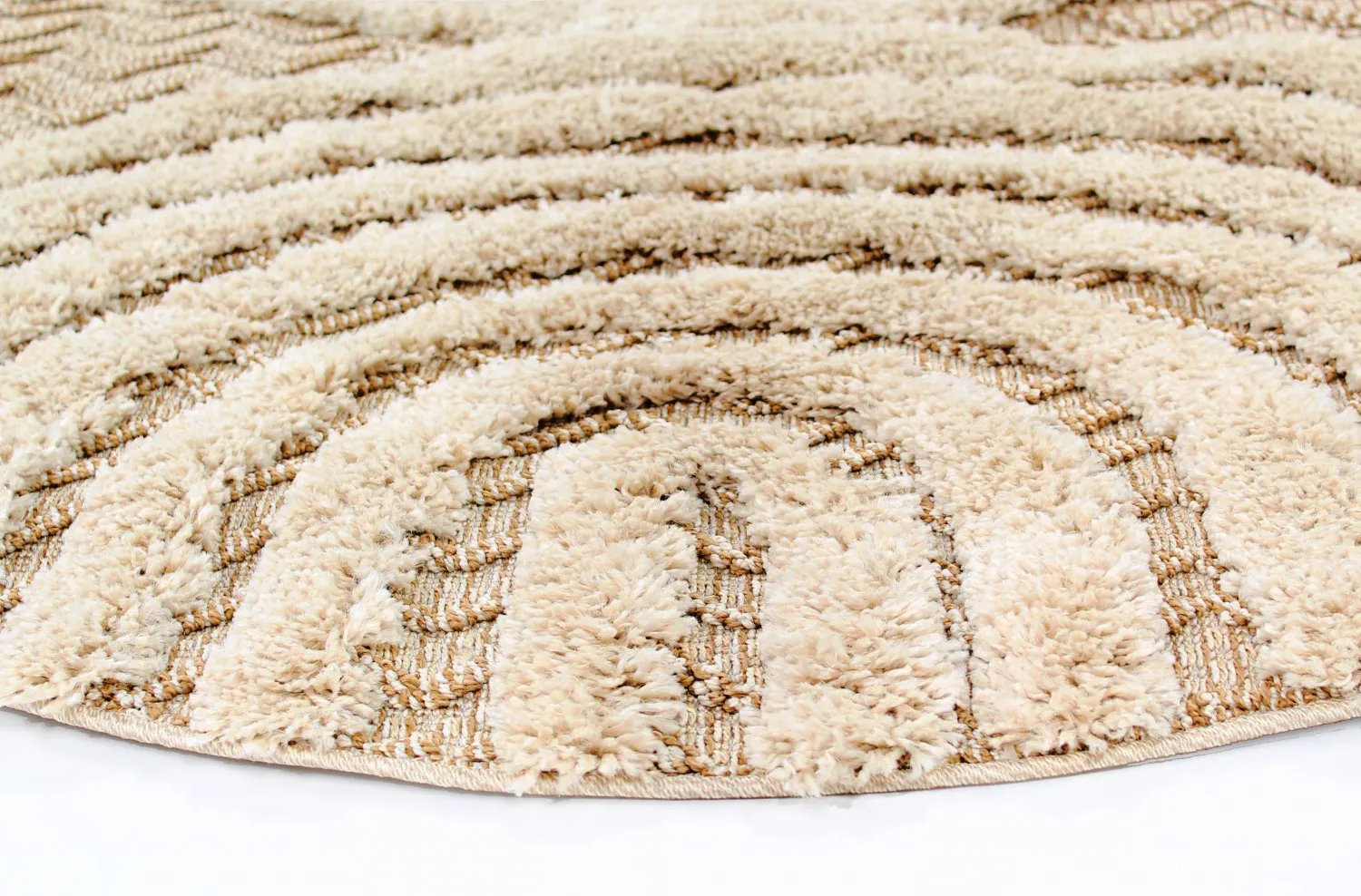 Runda mattor - Ronda (beige)