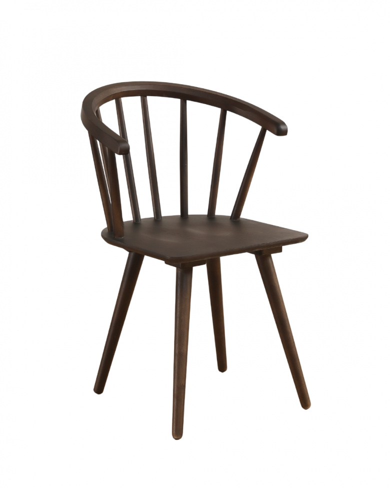 Stol - Astrid (brun) - 2 st (Storlek: Standard)