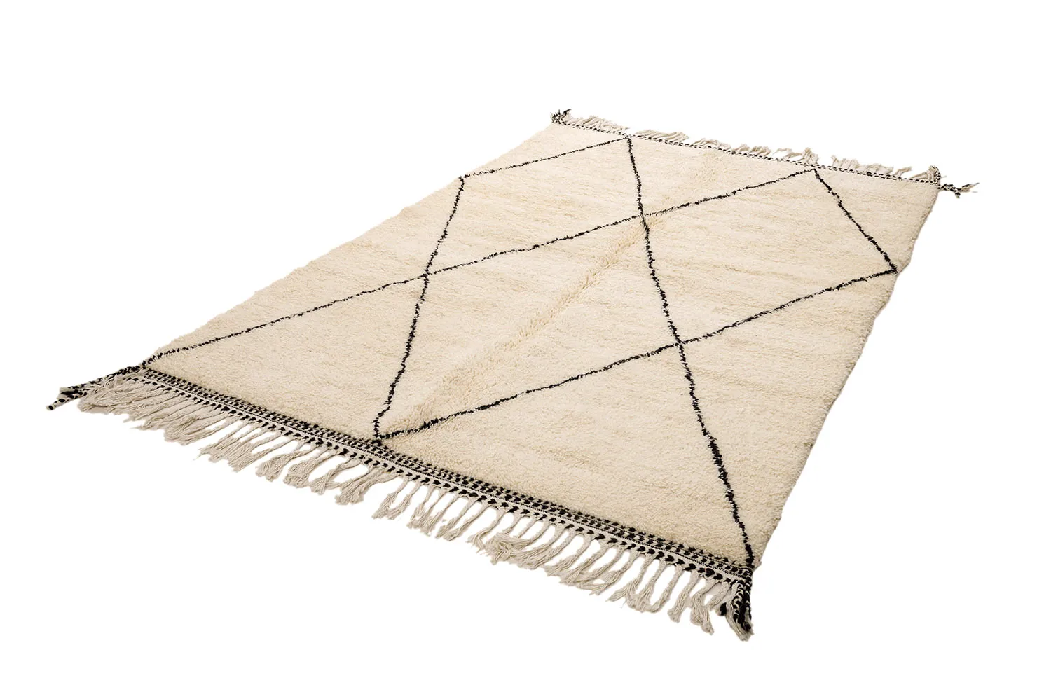 Kelimmatta Marockansk Beni Ourain 165 x 260 cm