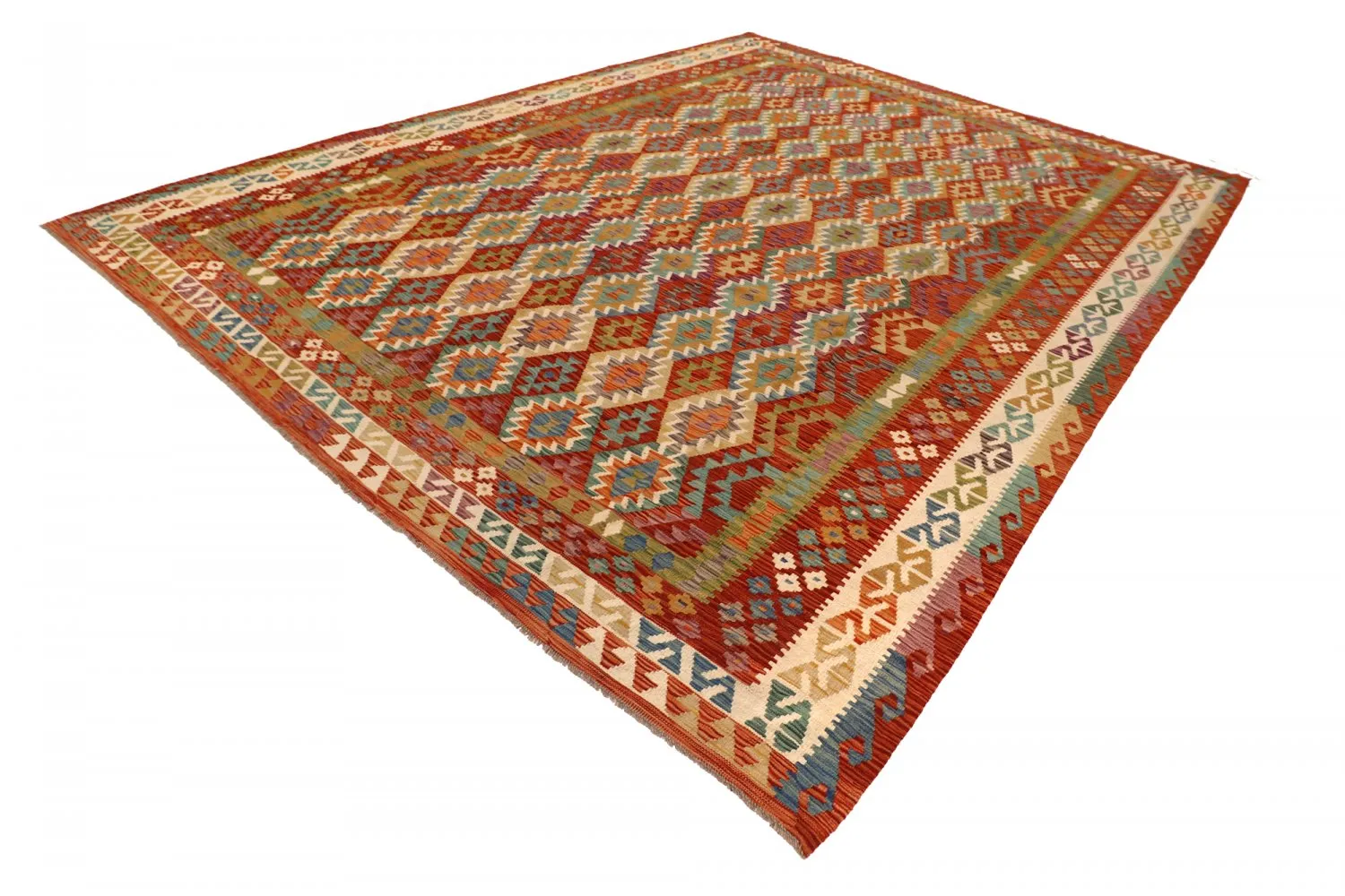Orientalisk kelimmatta 392 x 313 cm