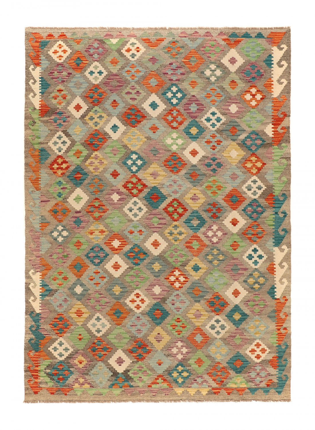 Orientalisk kelimmatta 253 x 179 cm (Storlek: 253 x 179 cm)