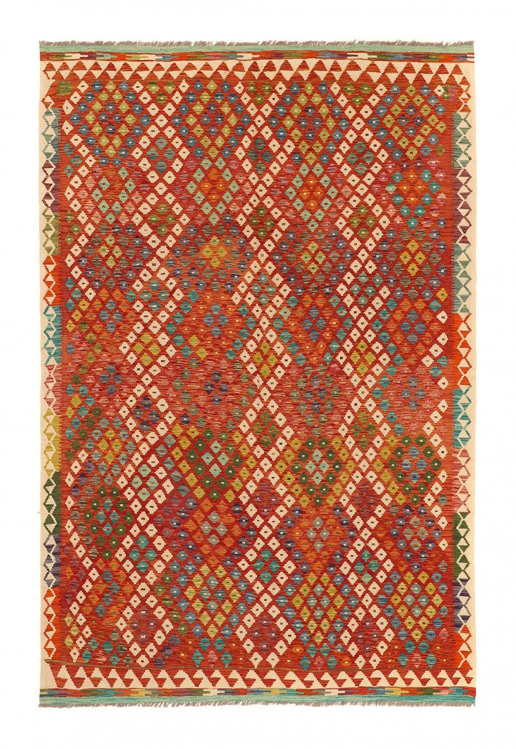 Orientalisk kelimmatta 297 x 199 cm