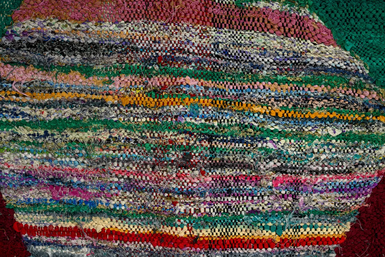 Marockansk Boucherouite-matta 150 x 325 cm