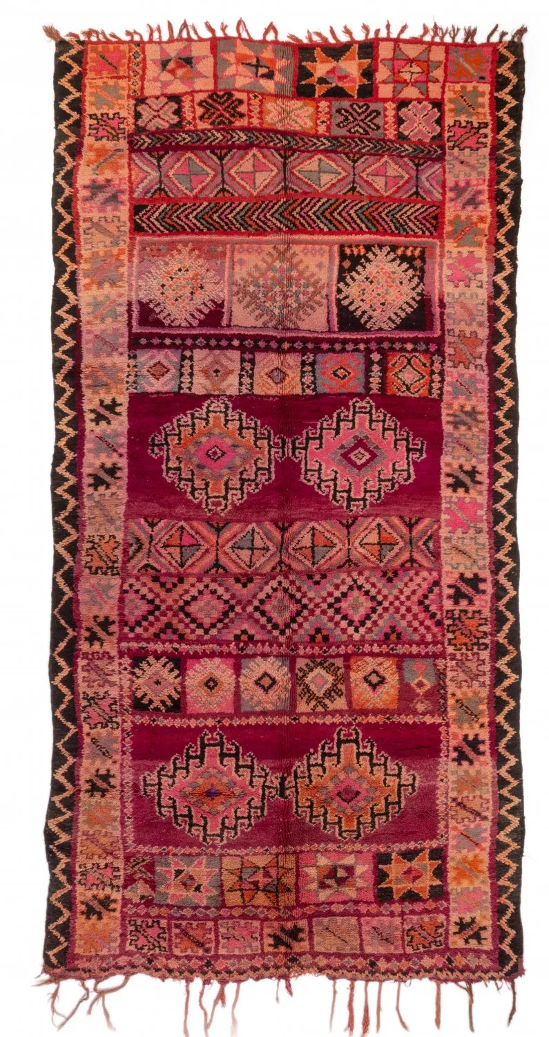 Kelimmatta Marockansk Azilal 370 x 190 cm