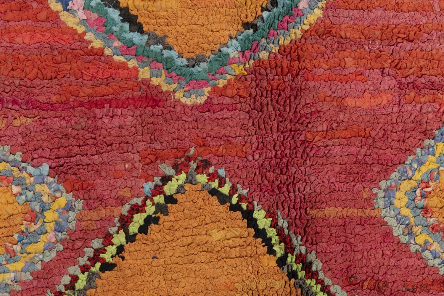 Marockansk Boucherouite-matta 200 x 120 cm