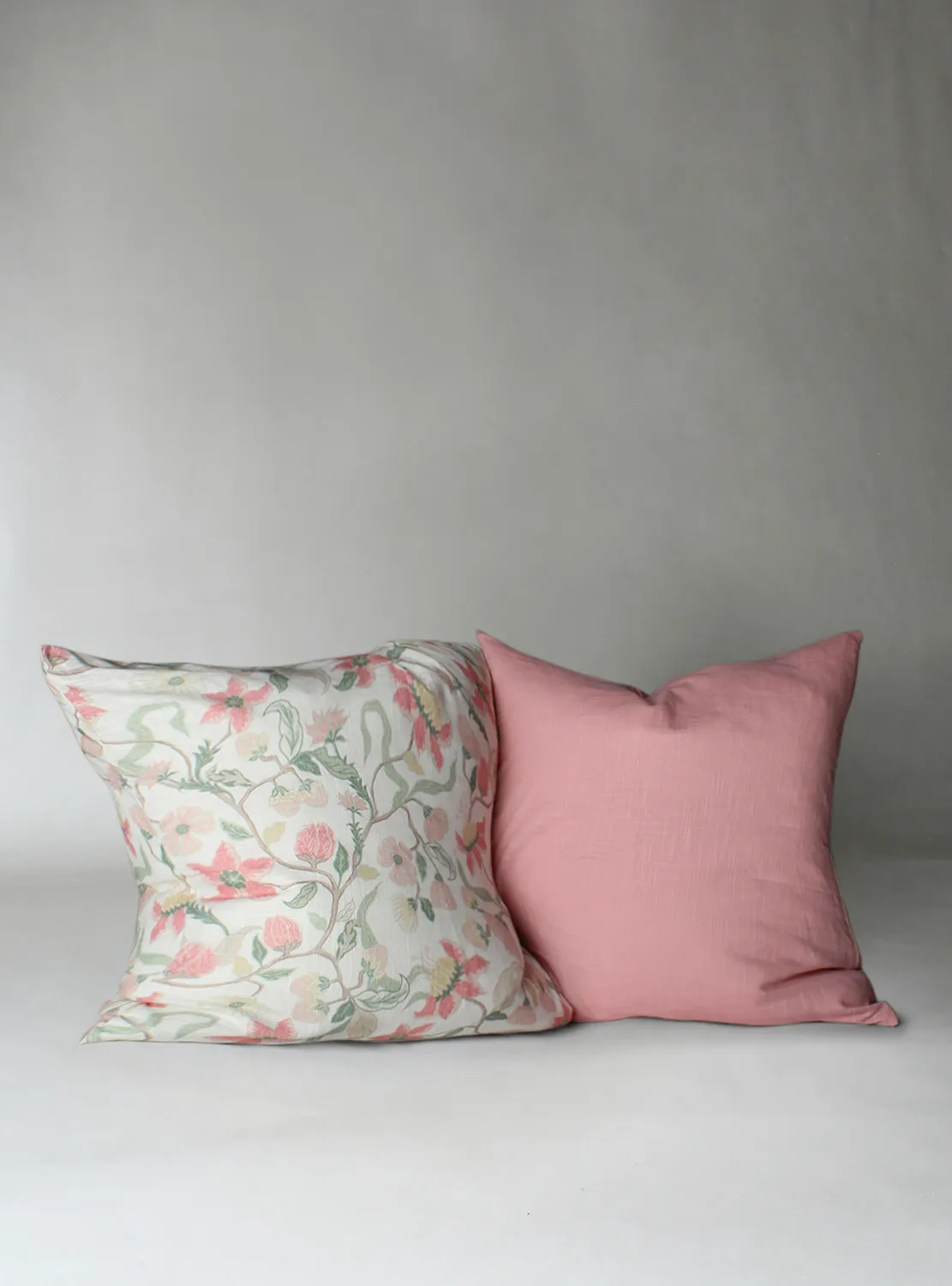 Kuddfodral 2-pack - Sollan (rosa)