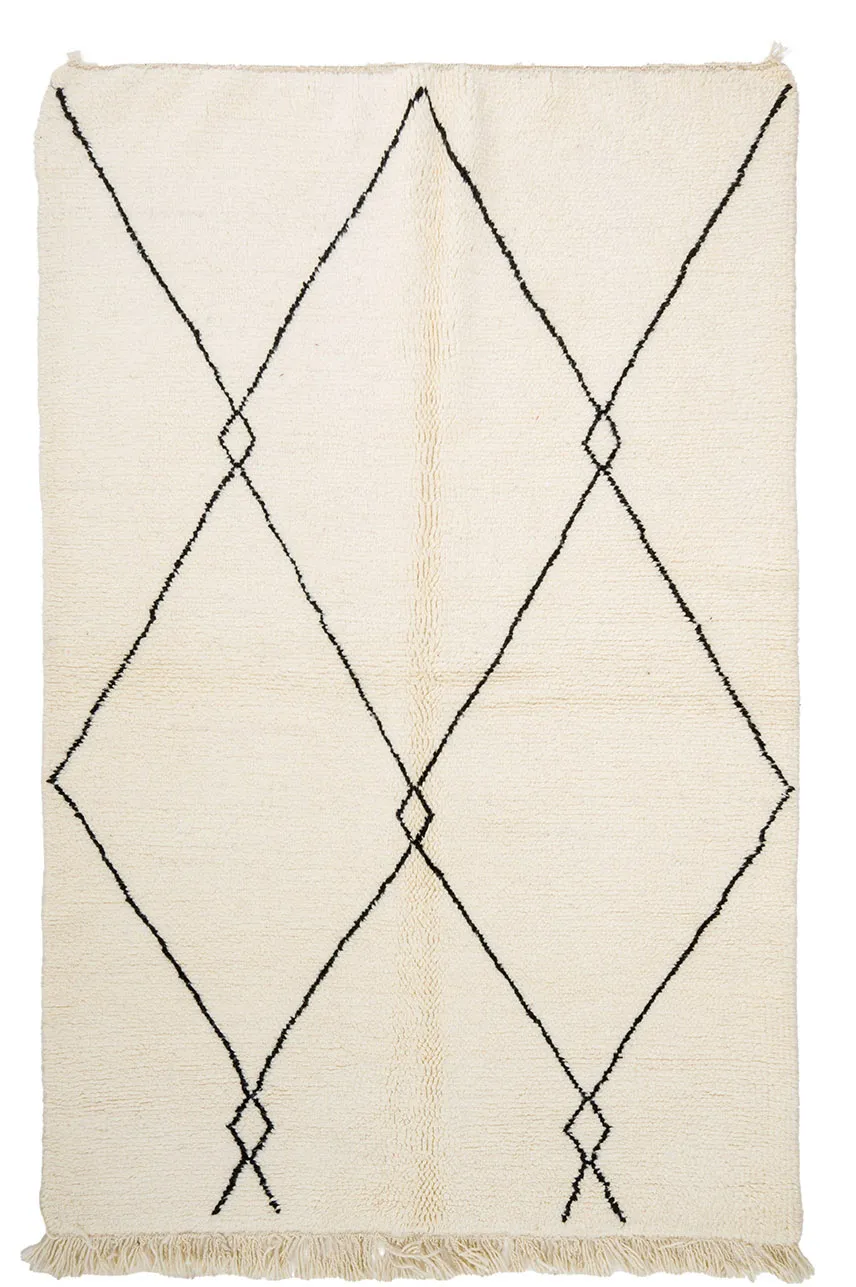 Kelimmatta Marockansk Beni Ourain 145 x 245 cm