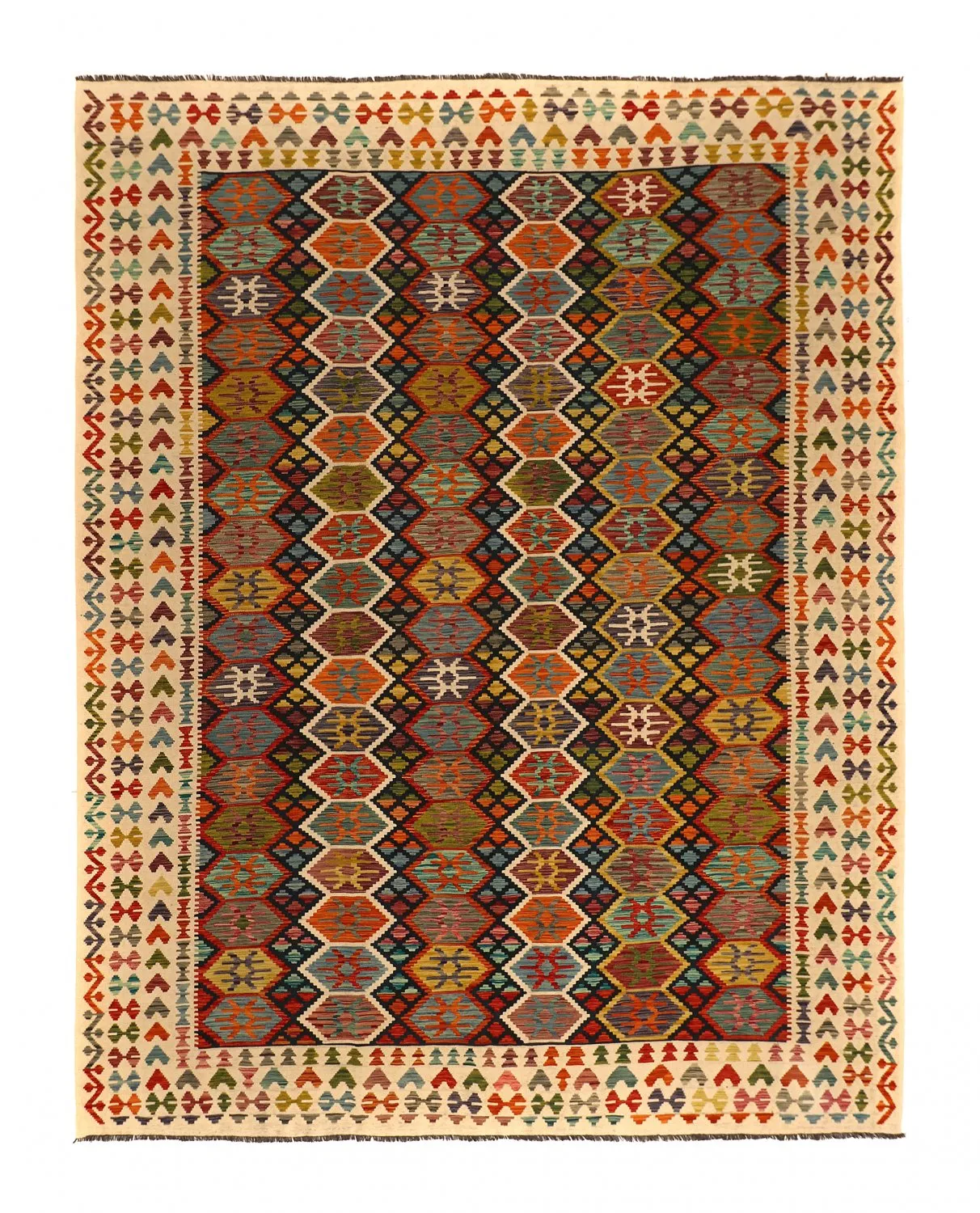 Orientalisk kelimmatta 383 x 300 cm