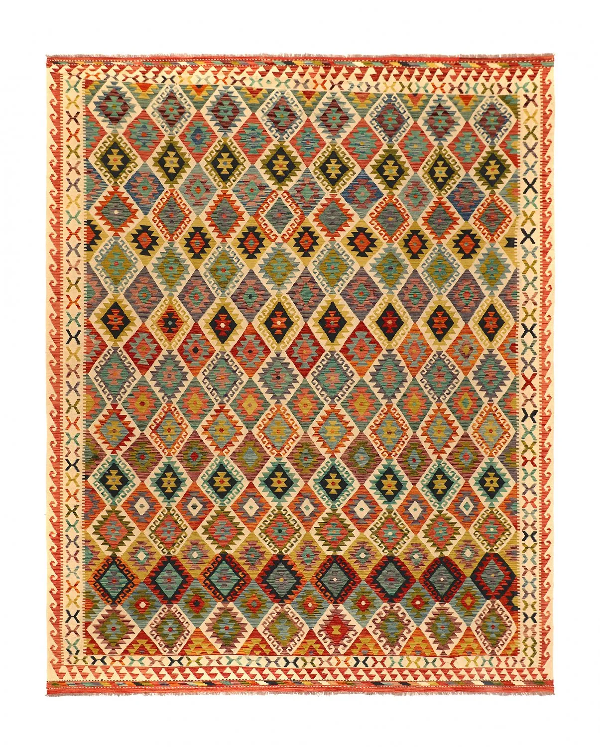 Orientalisk kelimmatta 394 x 309 cm