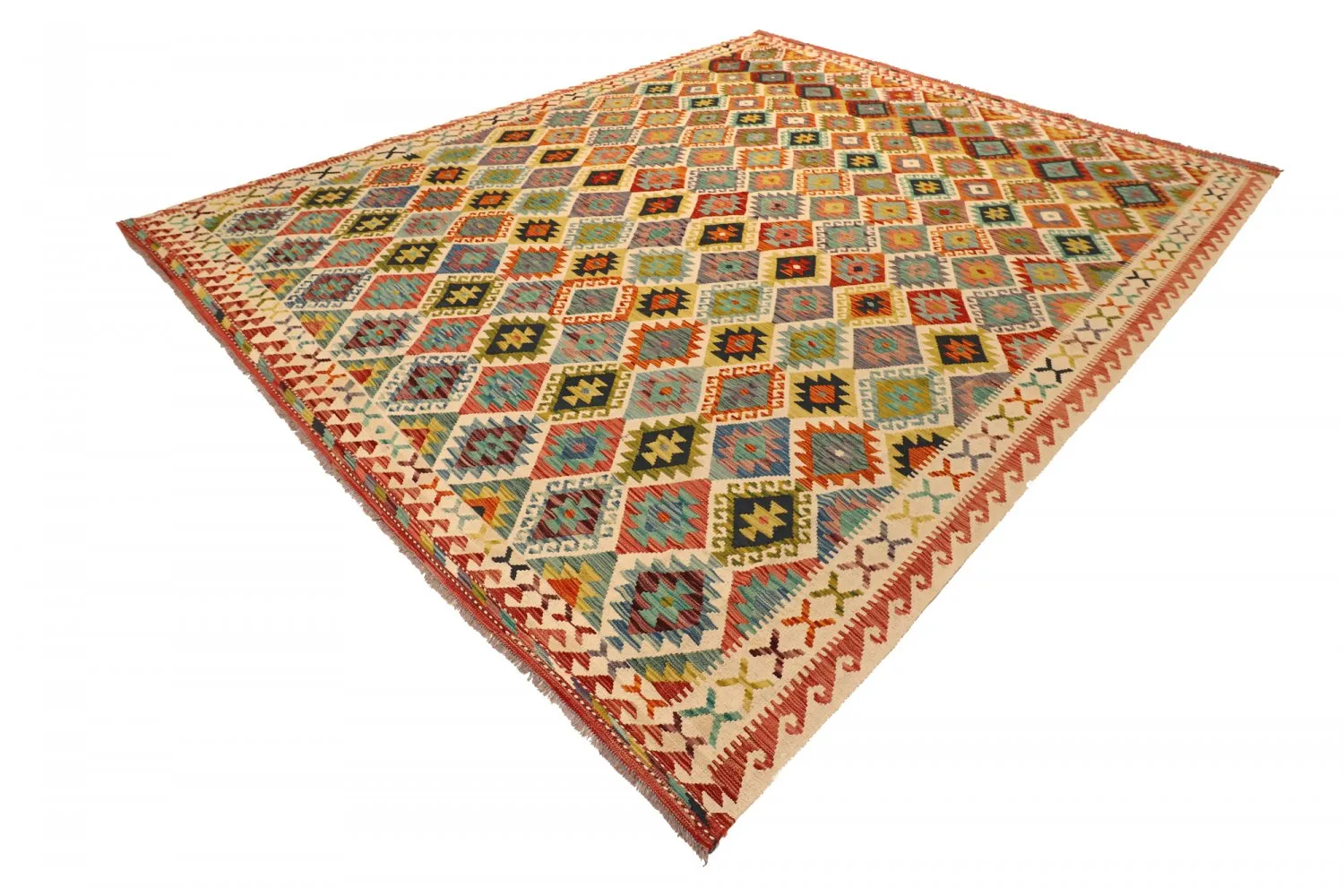 Orientalisk kelimmatta 394 x 309 cm