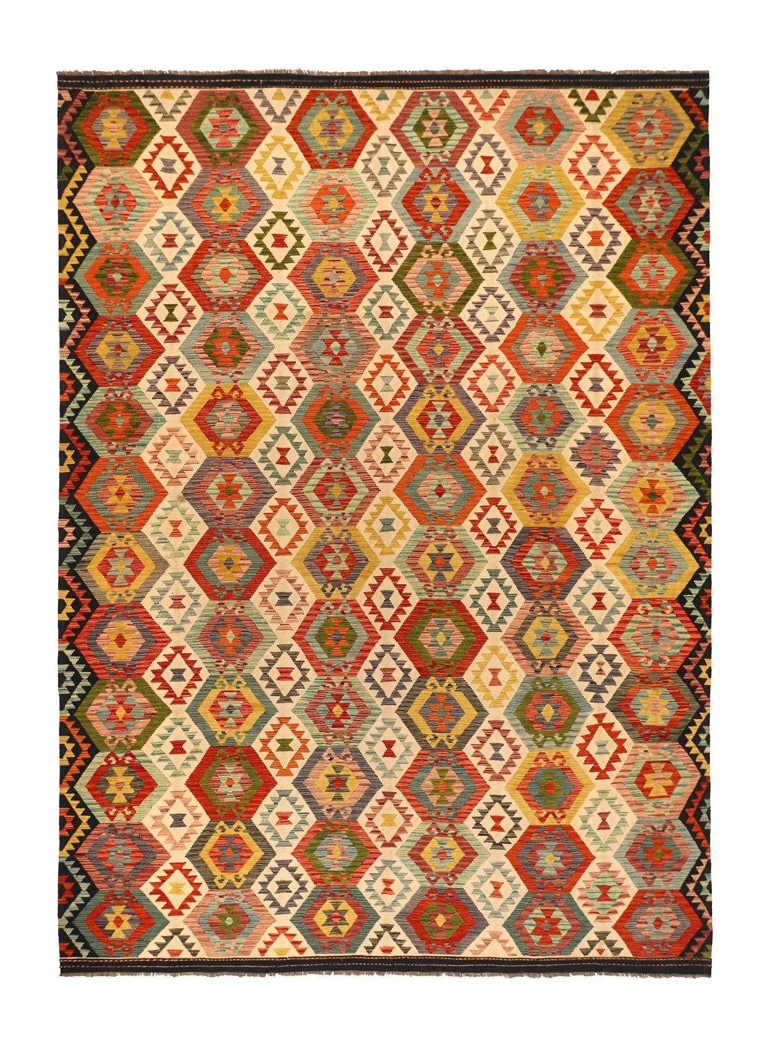 Orientalisk kelimmatta 430 x 309 cm