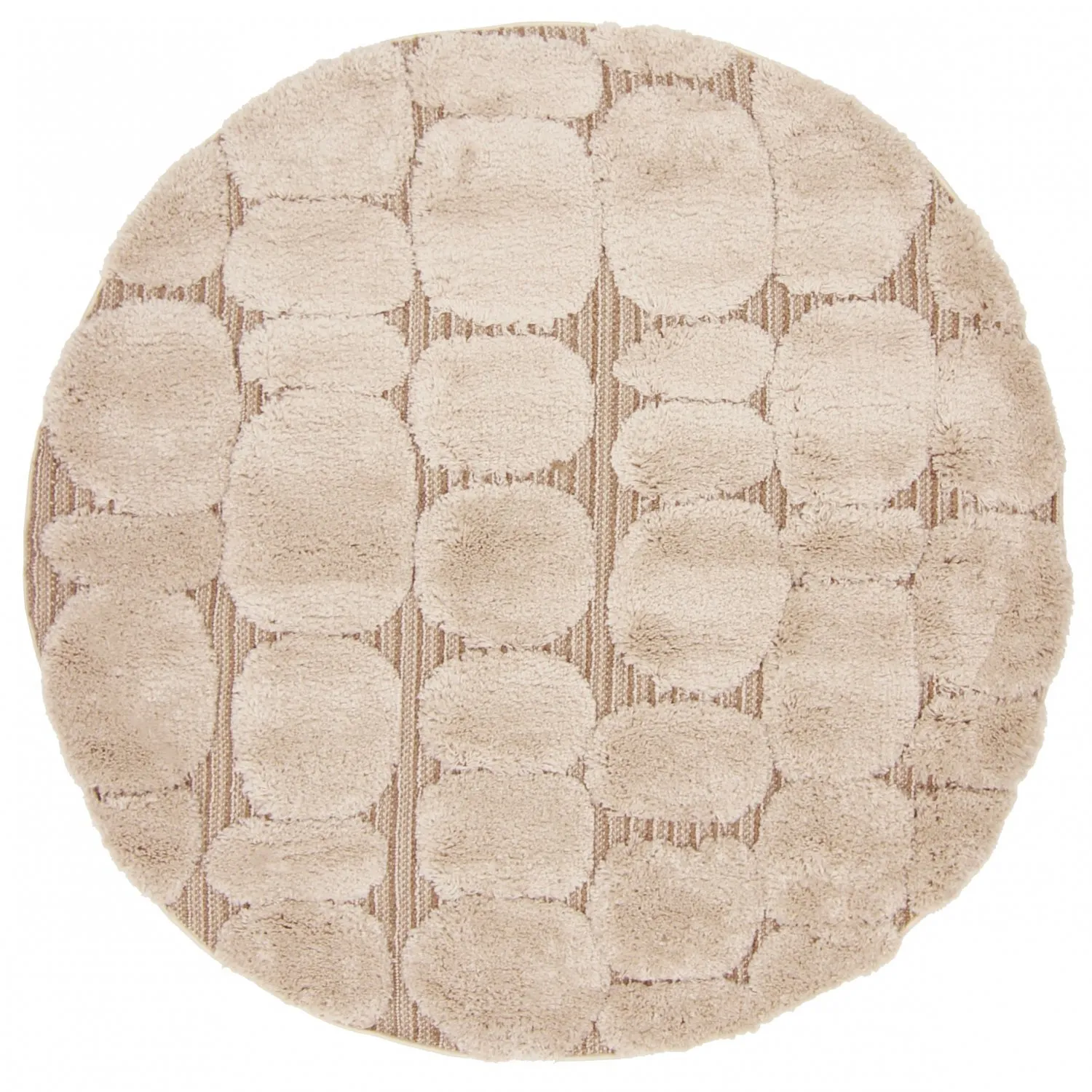 Runda mattor - Fondi (beige)