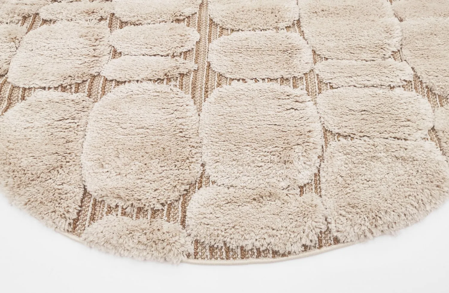 Runda mattor - Fondi (beige)