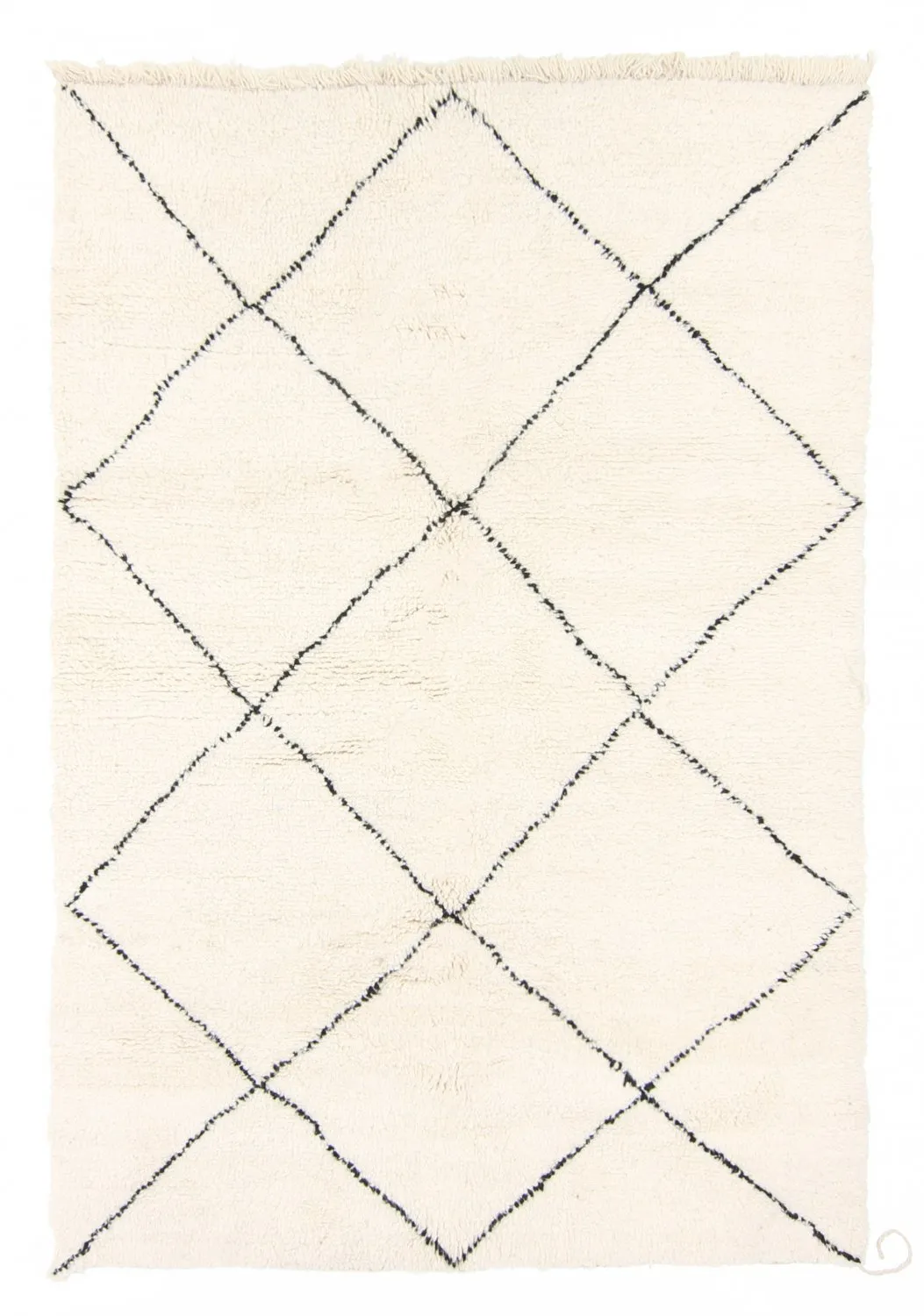 Kelimmatta Marockansk Beni Ourain 235 x 160 cm