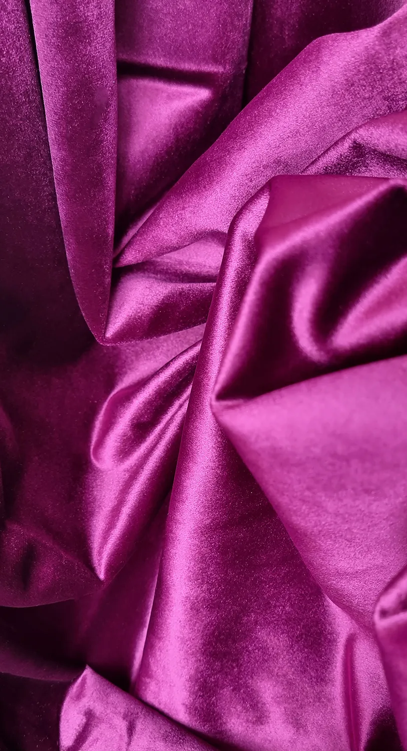 Gardiner - Sammetsgardin Marlyn (fuchsia)