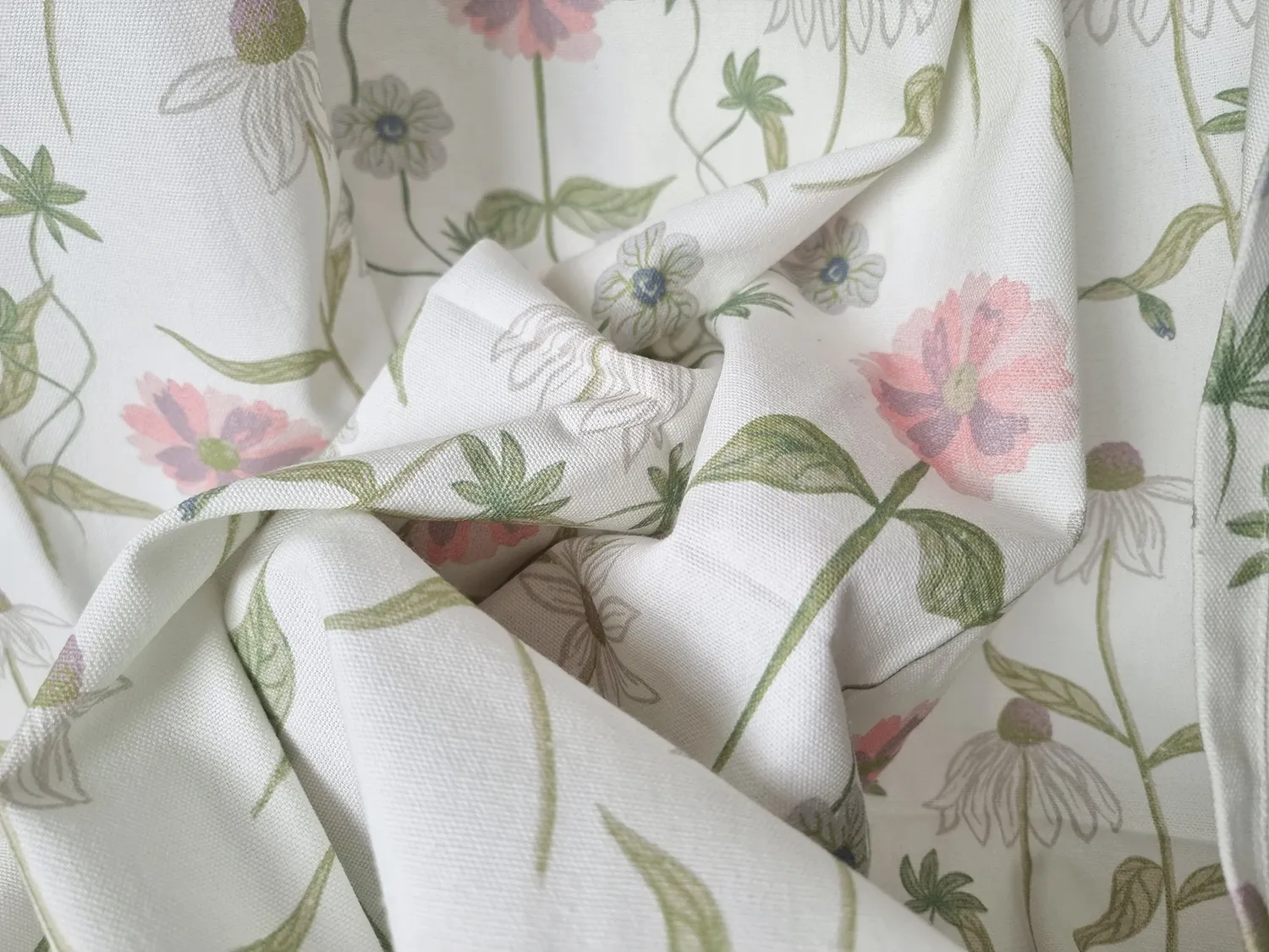 Gardiner - Bomullsgardin - Sweetie (rosa)