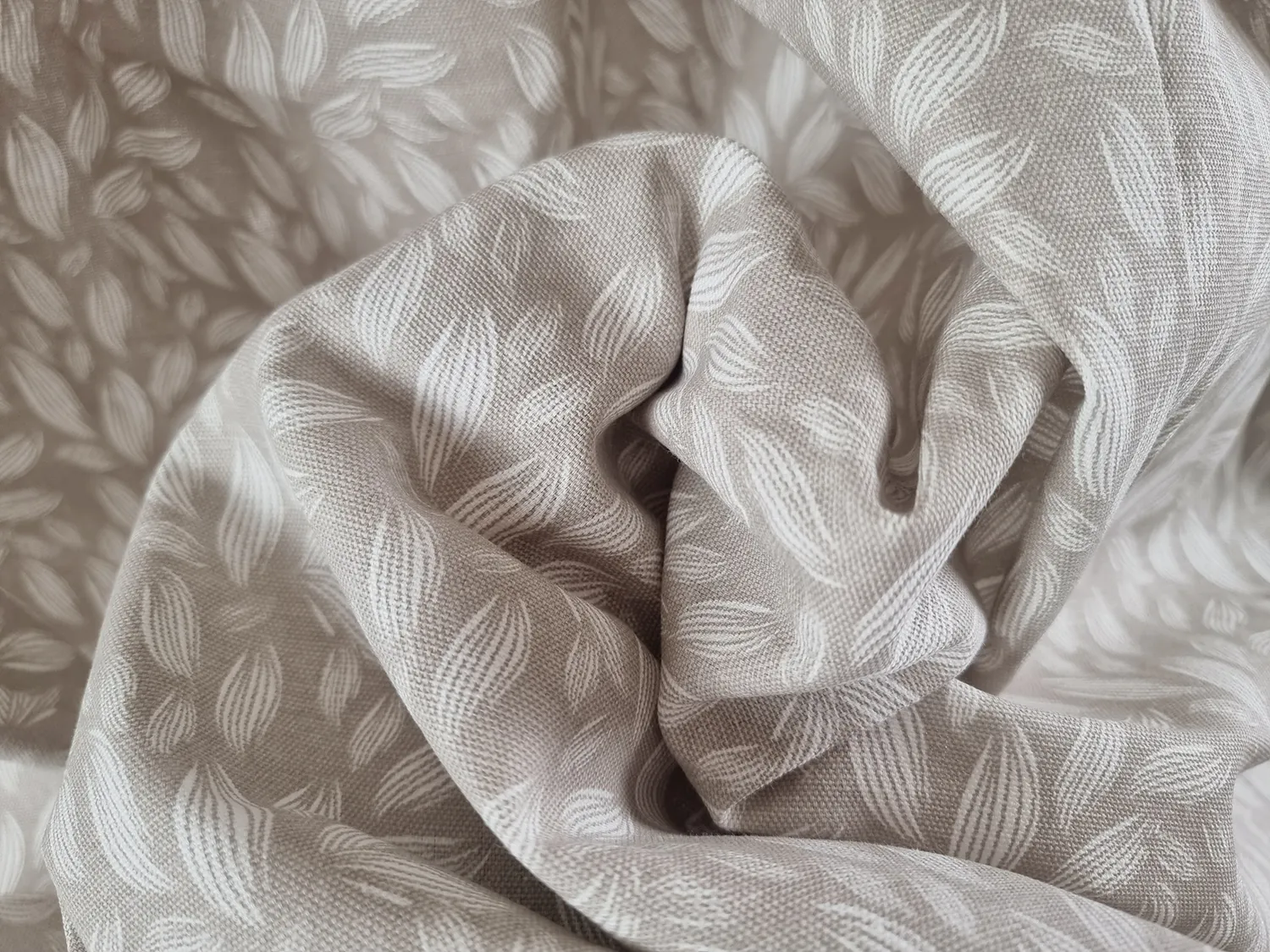 Gardiner - Bomullsgardin Satu (linen)