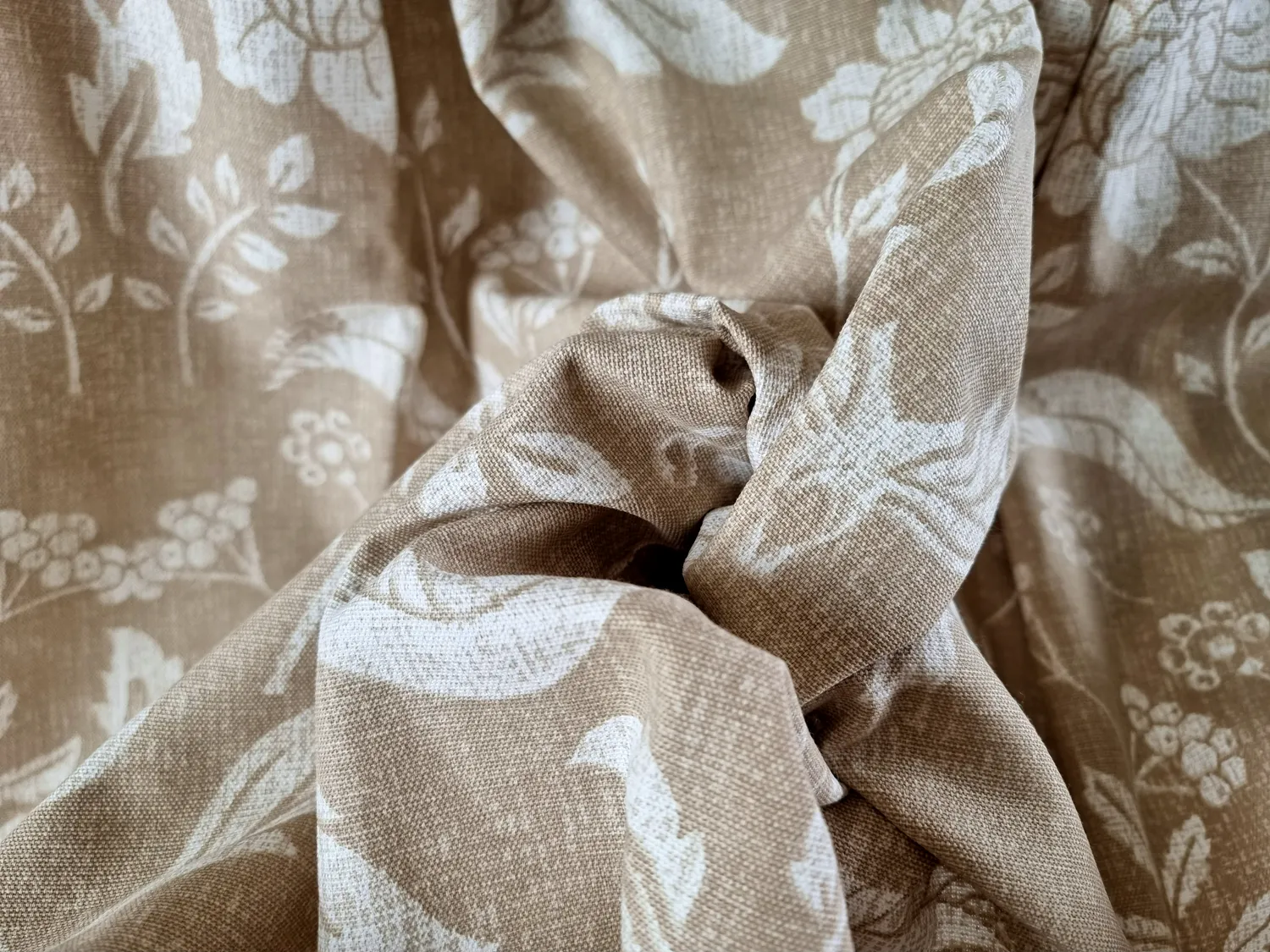 Gardiner - Bomullsgardin Onni (beige)
