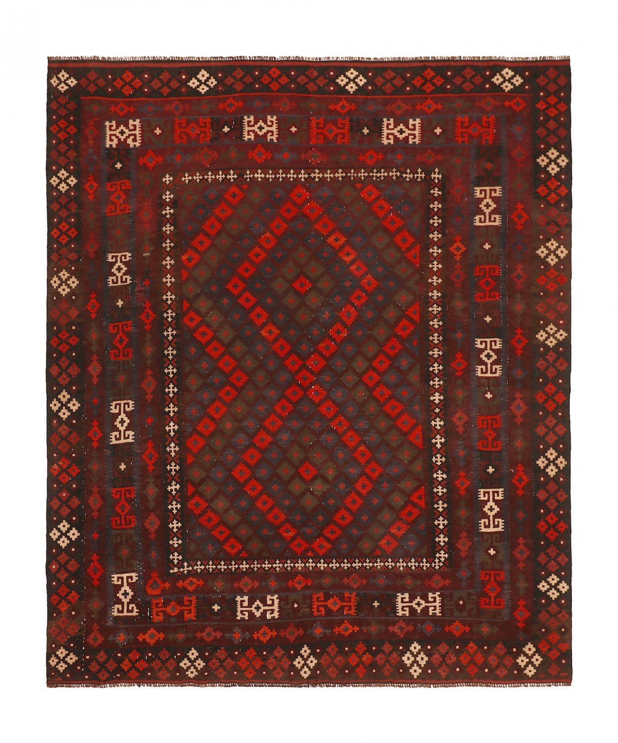 Orientalisk kelimmatta 264 x 224 cm (Storlek: 264 x 224 cm)