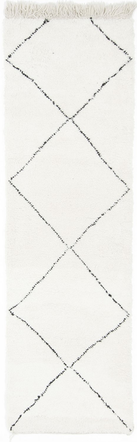 Kelimmatta Marockansk Beni Ourain-matta 290 x 90 cm