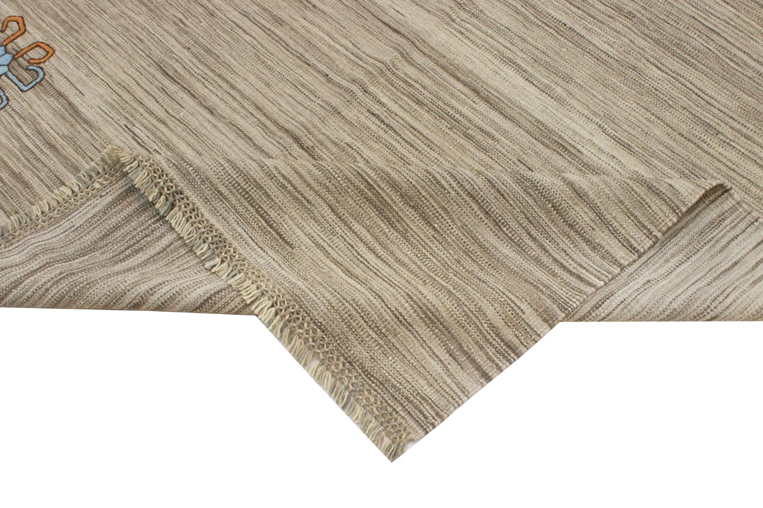 Orientalisk Matta - Modern Kelim Hand Woven - 157 x 227 cm