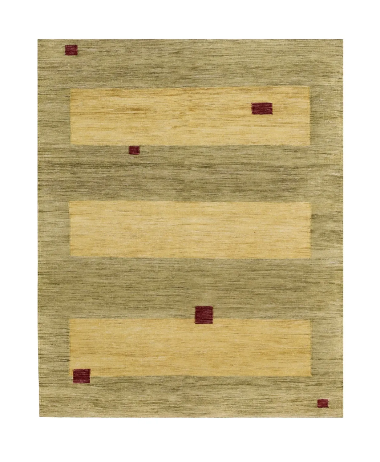Orientalisk Matta - Modern Kelim Hand Woven - 159 x 204 cm